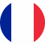 flag of france flat round
