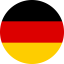 flag of germany flat round
