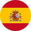 flag of spain flat round