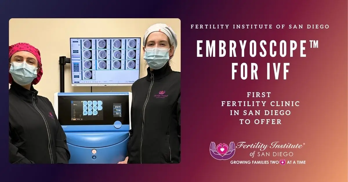 Fertility Institute of San Diego is First Fertility Clinic in San Diego to Offer AI Driven EmbryoScope™ for IVF Success